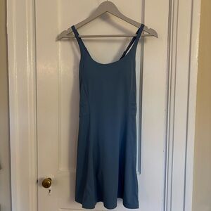Athletic Blue Sleeveless Dress